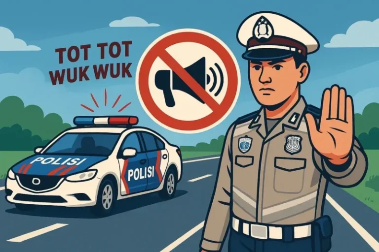 Perketat Aturan Patwal, Korlantas Bebukan Penggunaan Sirine “Tot Tot Wuk Wuk”